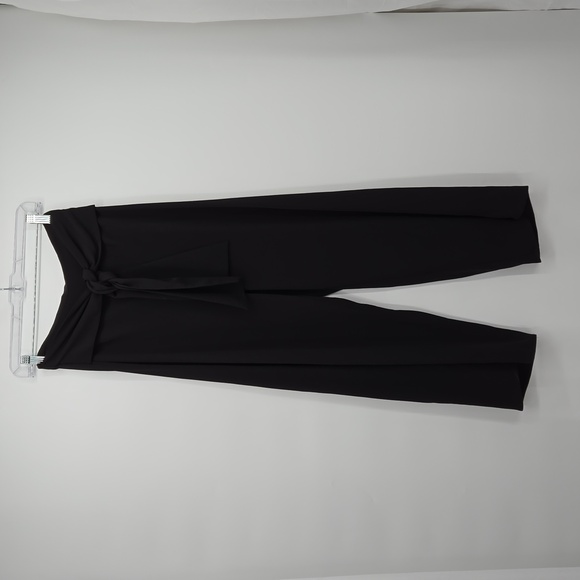 The Fifth Label Azalea Pant Black Tie Front Back Zipper Straight Leg Siz… - Picture 1 of 14